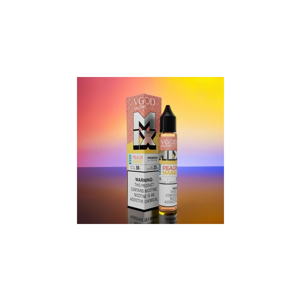 سالت ویگاد هلو، انبه و یخ | Vgod Mix Iced Peach Mango
