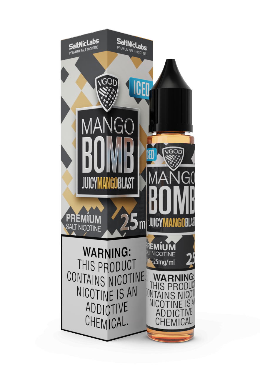 سالت انبه یخ ویگاد|VGOD Iced Mango Bomb