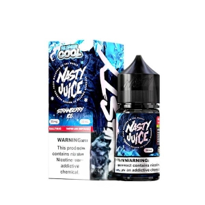 سالت توت فرنگی یخ نستی|Nasty Strawberry Ice SaltNic