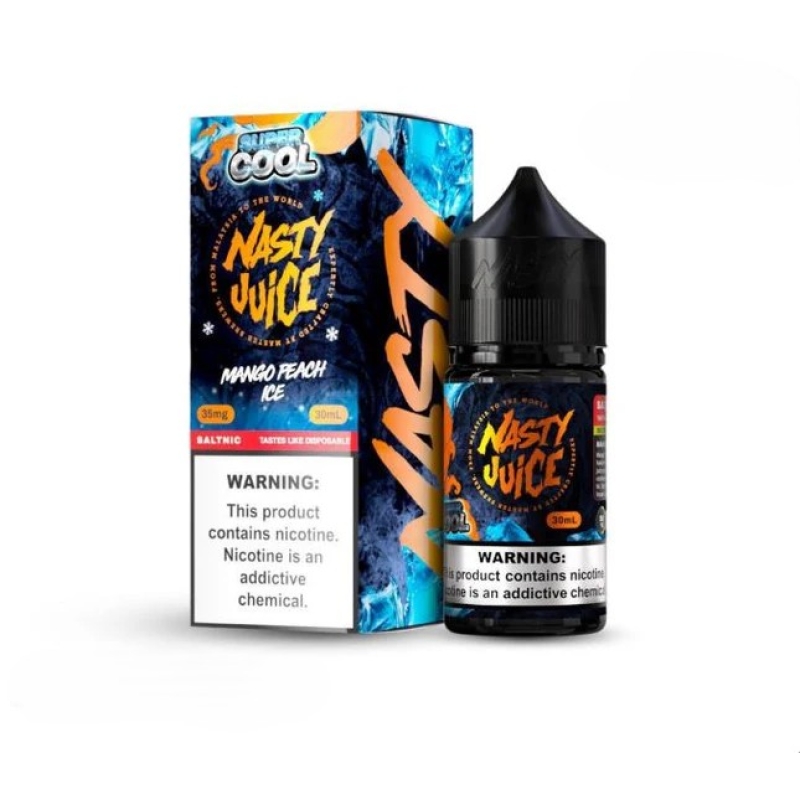 سالت هلو یخ نستی|Nasty Peach Ice SaltNic