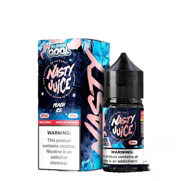 سالت هلو یخ نستی | Nasty Peach Ice 1 سالت هلو یخ نستی | Nasty Peach Ice
